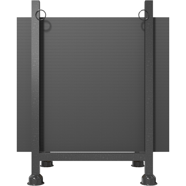 Stackable pallet | 0,68m x 0,52m x 1,00m | galvanized